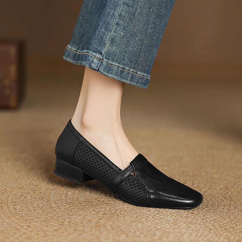 Marvone Leather Loafers