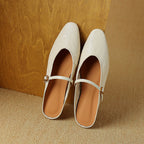 Celine Leather Strap Mules