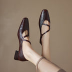 Marvelle Leather Mary Janes
