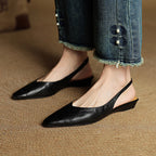 Eloura Slingback Leather Flats