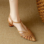Elowen T-Strap Heels