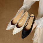 Eliane Woven Leather Heels