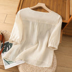 Embroidered Relaxed Blouse