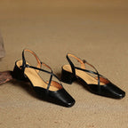 Valenne Leather Heels