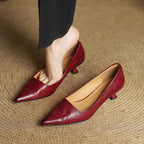 Serane Leather Heels
