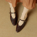 Celine Leather Strap Mules