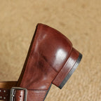Avelyn Leather Mary Janes