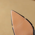 Aveline Cutout Leather Pumps