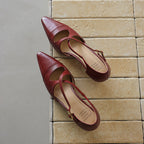 Celest Leather Mary-Jane Heels