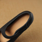 Caresa Leather Mary-Jane Heels