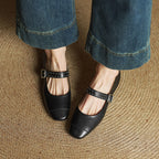 Avelyn Leather Mary Janes