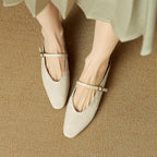 Celine Leather Strap Mules