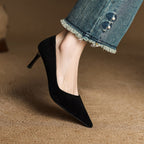 Velisse D’Orsay Leather Pumps