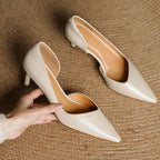 Velisse D’Orsay Leather Pumps