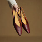 Eloura Slingback Leather Flats