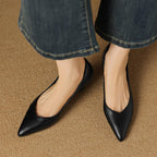 Lunare Sculpt Leather Pumps