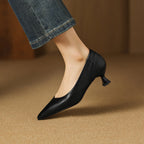 Lunare Sculpt Leather Pumps