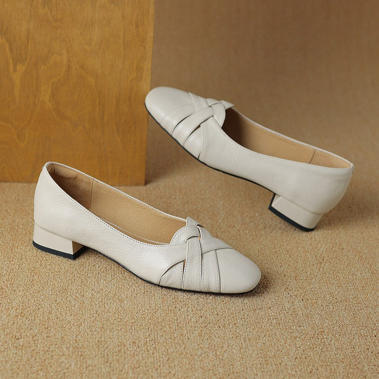 Eloura Woven Leather Flats