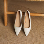 Veloria Lambskin Leather Flats