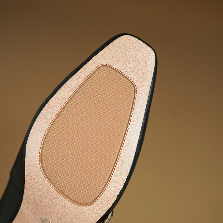 Mira Mary-Jane Leather Heels