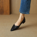 Serelle Point Leather Flats