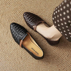 Ardelle Woven Leather Loafers