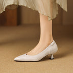 Lunare Sculpt Leather Pumps