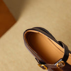 Brinell Leather Mary Janes