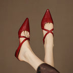 Eryne Leather Mules