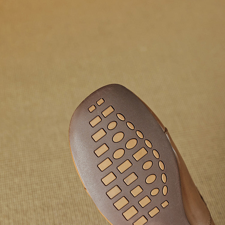Velmora Woven Leather Loafers