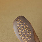 Velmora Woven Leather Loafers