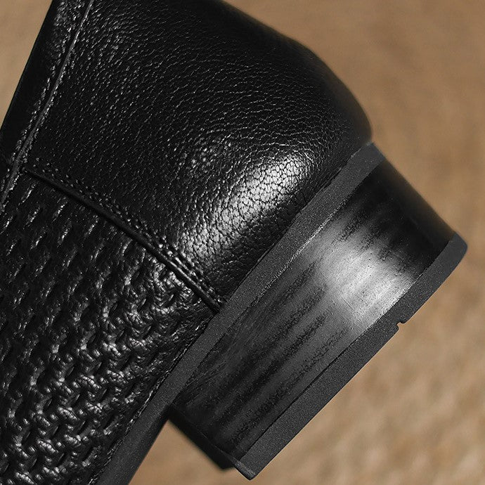 Marvone Leather Loafers