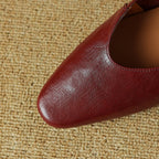 Celine Leather Strap Mules