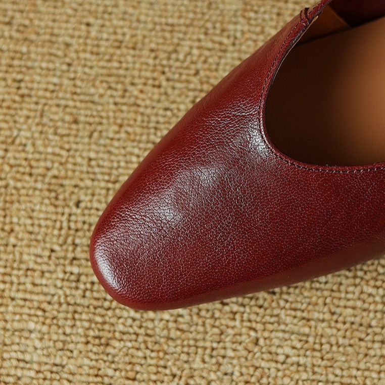 Celine Leather Strap Mules