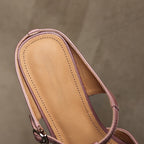 Rovell T-Bar Leather Mules