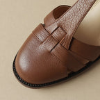 Lorin Roman Leather Heels