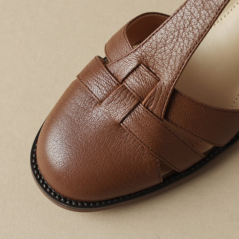 Lorin Roman Leather Heels
