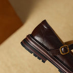 Brinell Leather Mary Janes