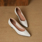 Lunare Sculpt Leather Pumps
