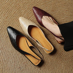 Eloura Slingback Leather Flats