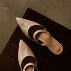 Elvaré Strap Leather Mules