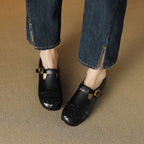 Velmora Woven Leather Loafers