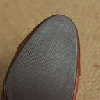 Esmira T-Strap Leather Mary Janes