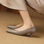 Lunare Sculpt Leather Pumps