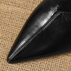 Aurel Leather Sculpt Mules