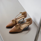 Celest Leather Mary-Jane Heels