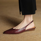 Eloura Slingback Leather Flats