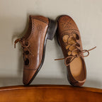 Lucia Brogue Leather Oxfords