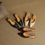 Eloura Slingback Leather Flats