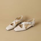 Celise D'Orsay Leather Heels